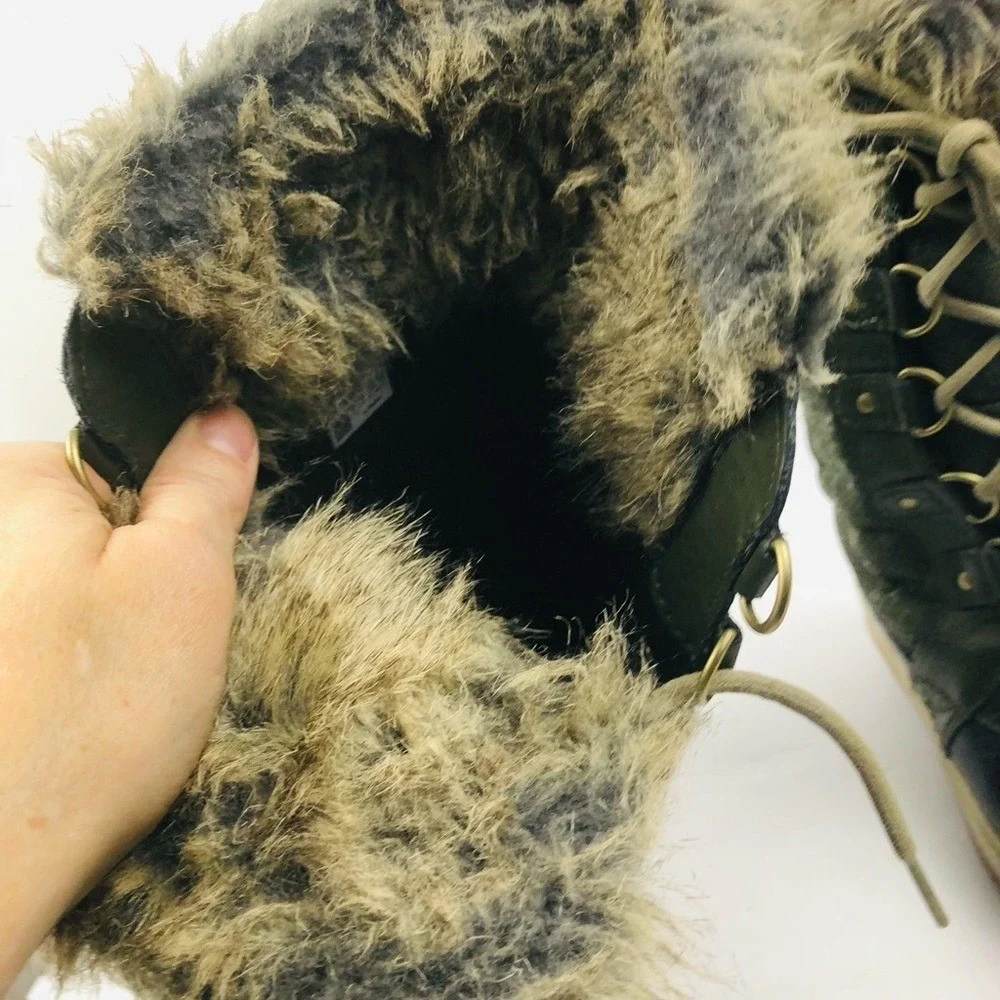 SOREL Tofino II Youth‎ Girl's Peatmoss Winter Boots Weatherproof Size 3